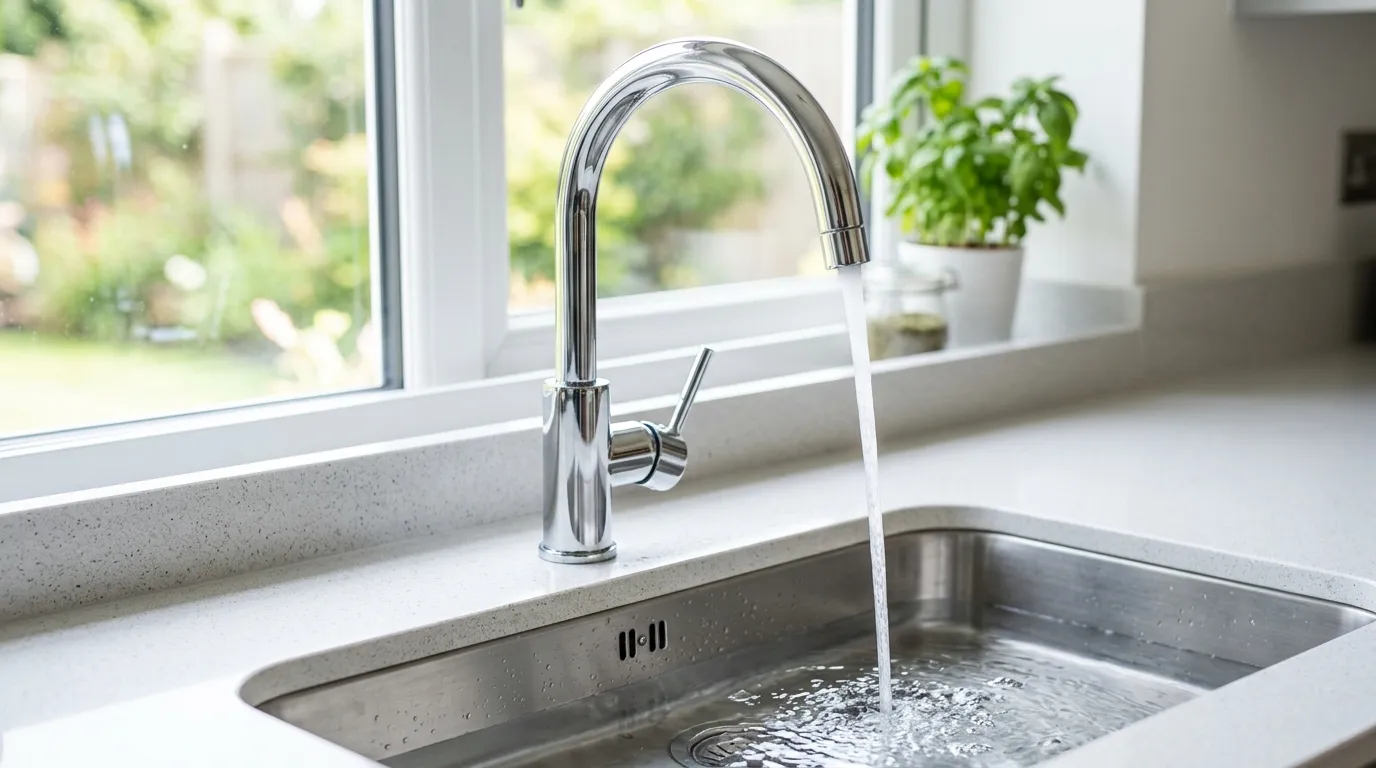 Local Plumbing Master Pros same day plumber fixing a faucet in Surfside Beach, TX